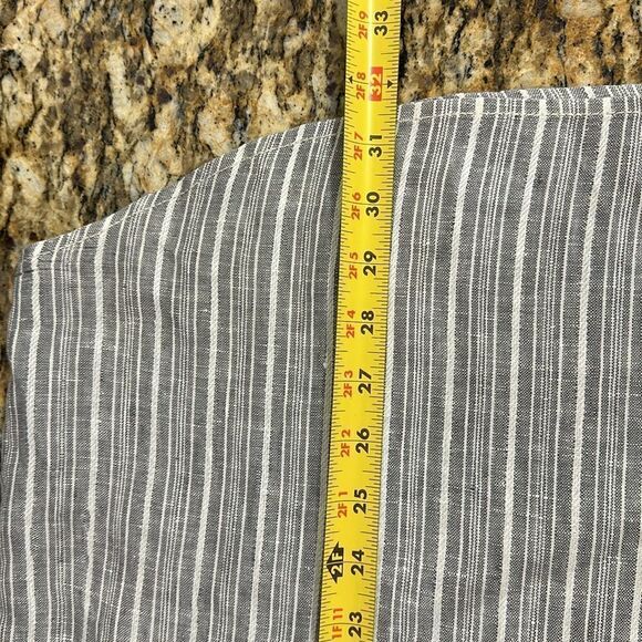 Tommy Bahama Linen Striped Long Sleeve Button Down Shirt Size XL - Picture 10 of 10